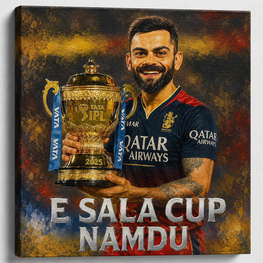 Virat Kohli Paint by Number Kit