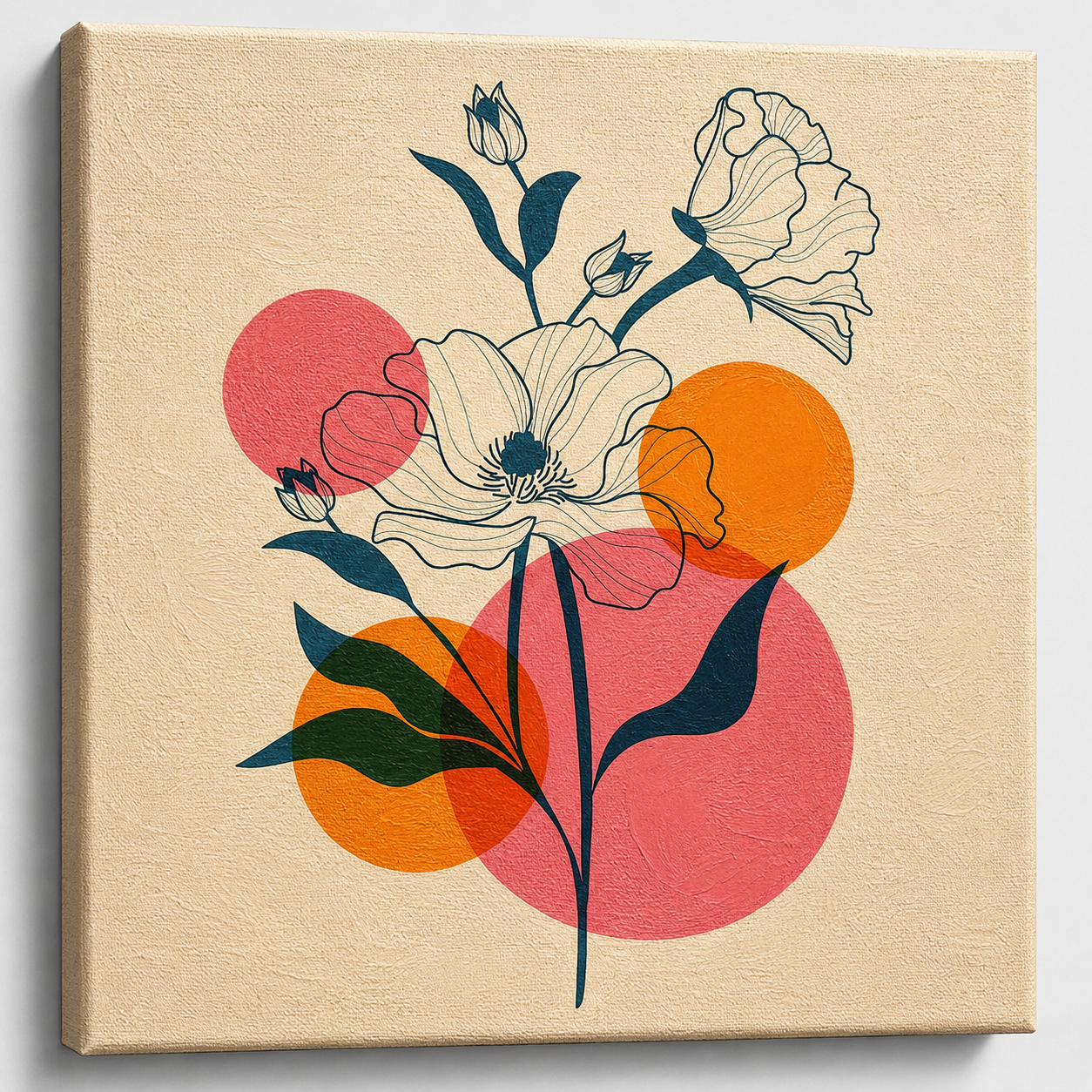 Aesthetic Flower Painting Kit