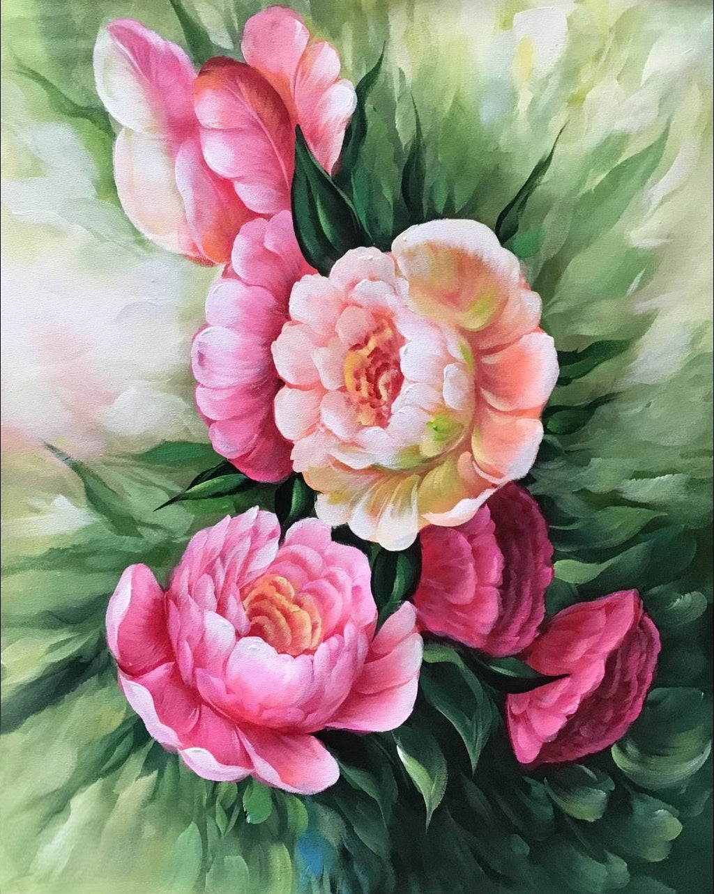 Flower Paint by Number Kit