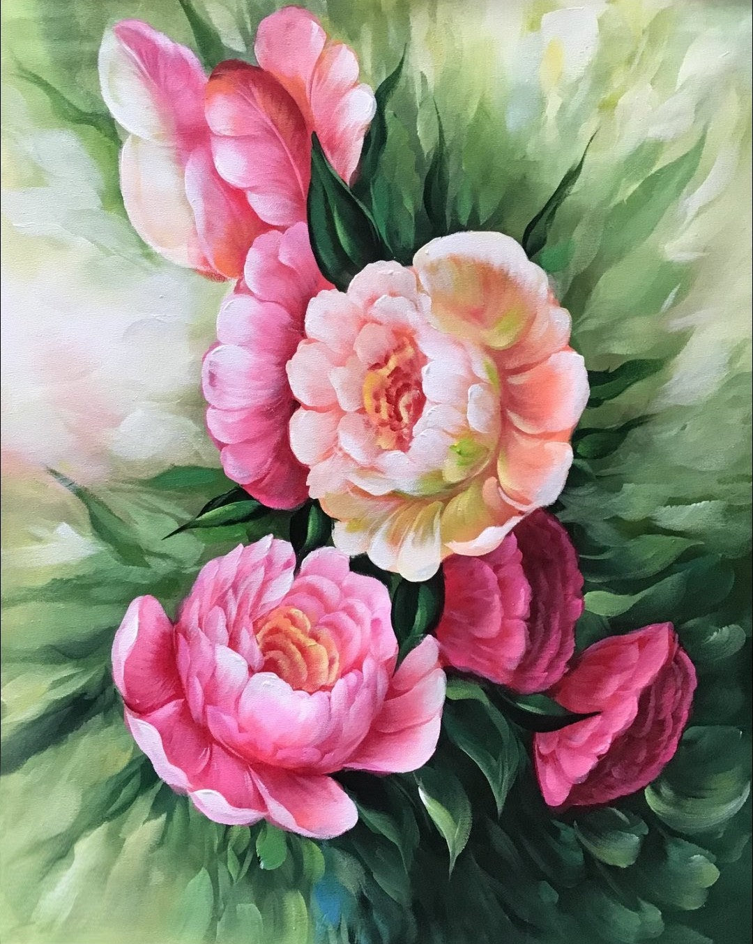Flower Paint by Number Kit