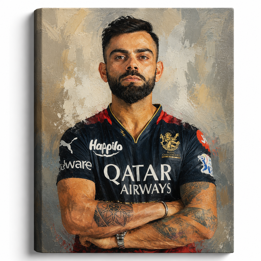 Virat Kohli Paint by Number Kit