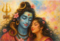 Shiva Parvati Paint by Number Kit