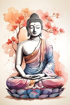 Gautama Buddha Paint by Number Kit