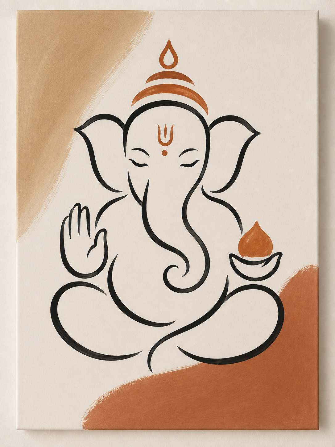 Ganesha Paint by Number Kit