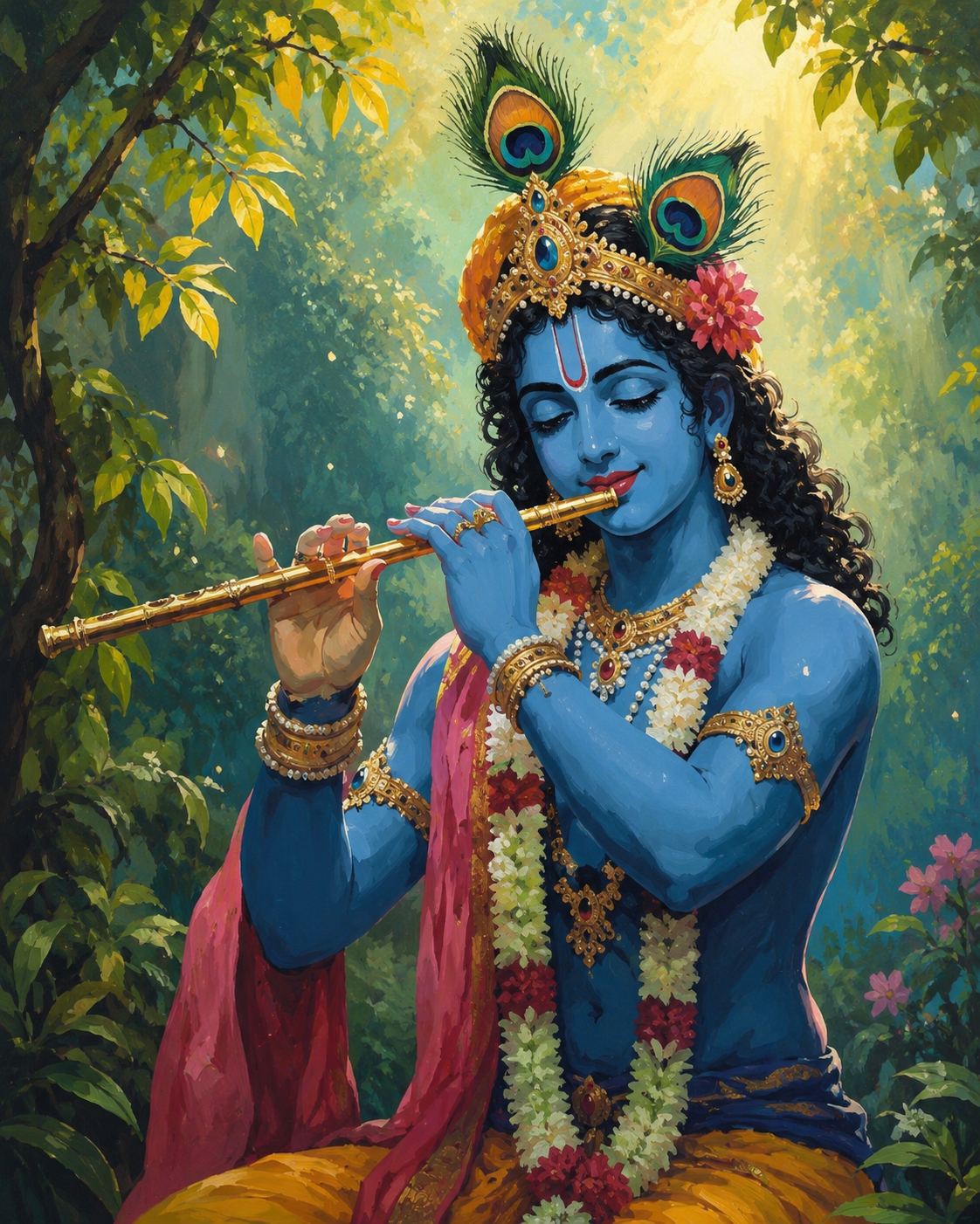 Krishna Paint By Number Kit
